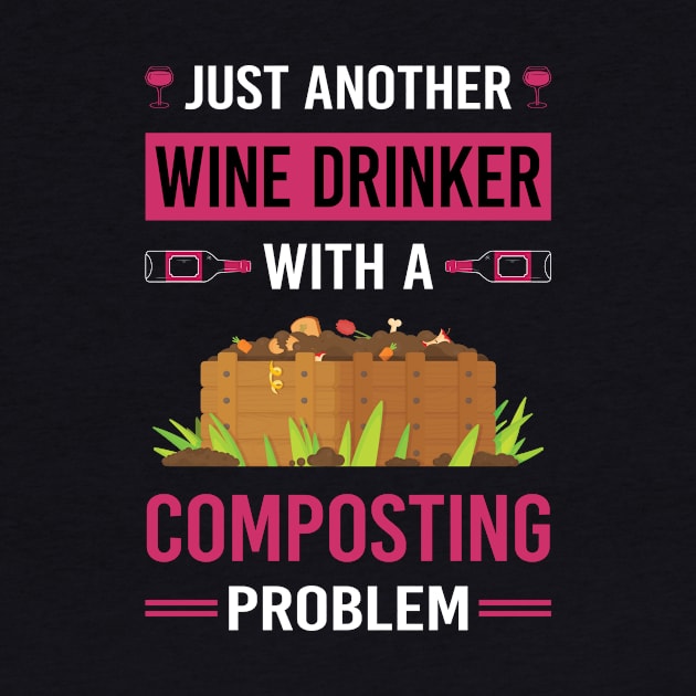 Wine Drinker Composting Compost Composter by Good Day